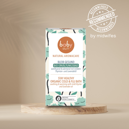 Erkältungsbad für Babys & Kinder – Thymian & Lavendel Badezusatz (150g) 🌿