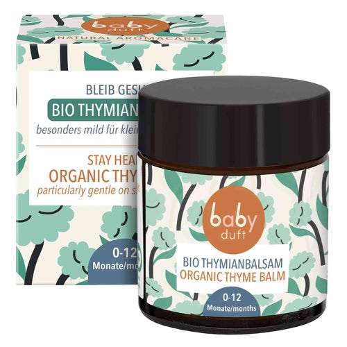 Baby Erkältungsbalsam – Thymian & Shea Butter (0–12 Monate) 🌿
